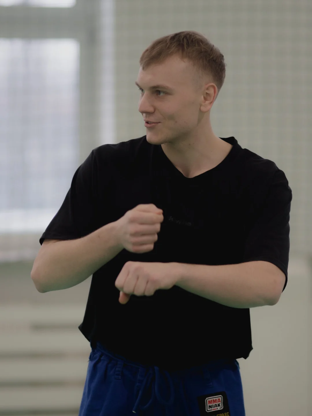 Portrait of strength and conditioning coach Filip Droszcz